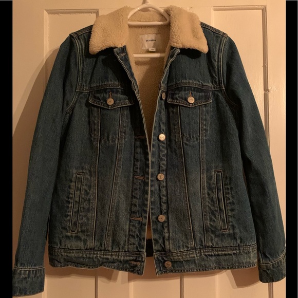 Old Navy Jackets & Blazers - Old Navy Sherpa Lined Jean Jacket